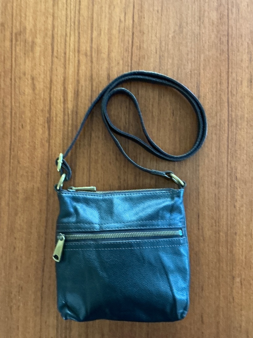 Vintage FOSSIL Voyager Leather Crossbody Bag